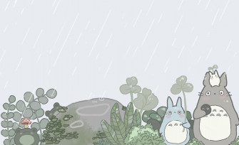 Totoro Studio Ghibli Aesthetic Wallpaper For Pc Notebook