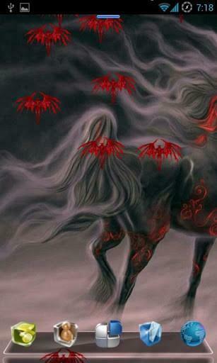 Bigger Demon Horse Live Wallpaper For Android Screenshot