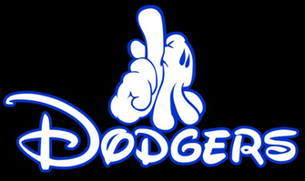 Mickey Hands La Dodgers By Suggesteez