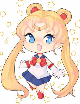 Chibi Sailor Moon Artwork Is Mine R Sailormoon