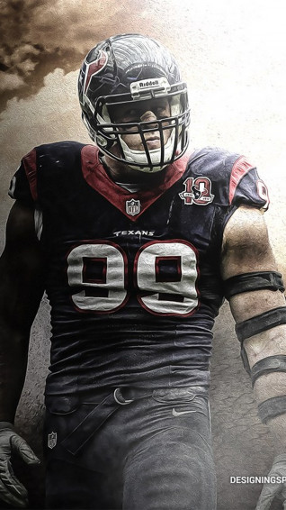 Jj Watt iPhone Screen Lock Wallpaper