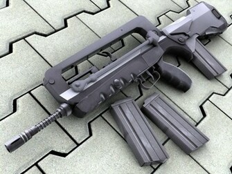 Famas F1 Highpoly By Mrsmive