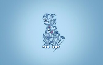 Dinosaur Wallpaper Patchwork