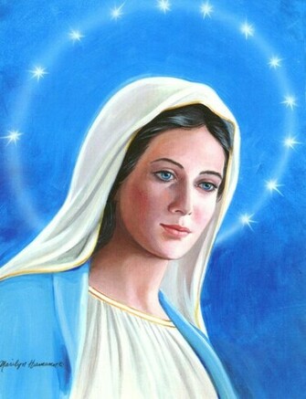 And Wallpaper Mother Mary Blessed