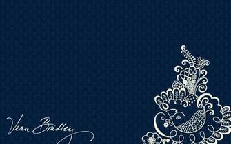 Twirly Birds Navy Wallpaper Vera Bradley