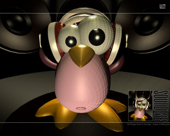 Est S Aqu Inicio Animaci N Ping Ino Pink Linux
