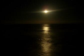Beaches Moon Night Beach Nags Head North Carolina Full High