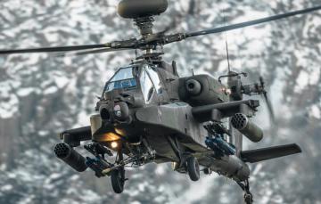 Wallpaper Helicopter Apache Shock Ah Main Image