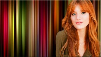 Pretty Redhead Computer Wallpaper Desktop Background