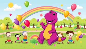 Barney Wallpaper