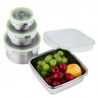 Amazon Stainless Steel Food Containers Bento Lunch Box