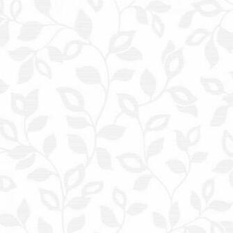 Wallpaper Fine Decor Athena Leaf White