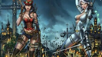 Van Helsing And Masumi Wallpaper HD