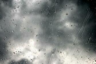 Rain On Glass Wallpaper Windows