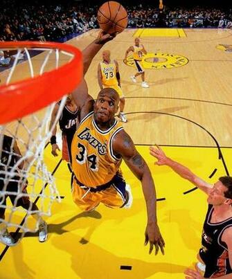 Shaquille O Neal Dunk The Art Mad Wallpaper