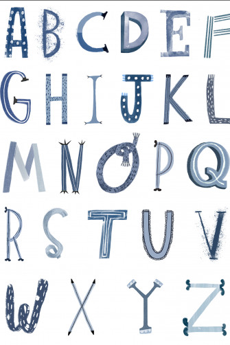 Alphabet Wallpaper