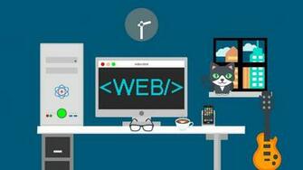 Web Development Minimalism Wallpaper Id