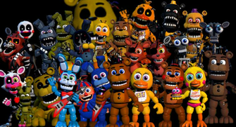 Fnaf World Thankyou Jpg Edition By Chrischrisbudbud