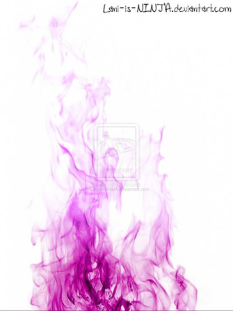 Purple Flames Background