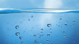 Blauw Water Achtergrond In 3d HD Wallpaper