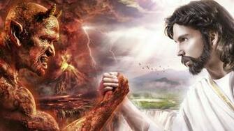 God Vs Devil Choice Wallpaper