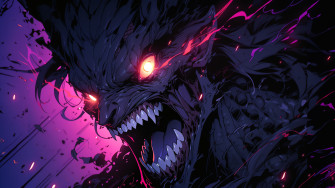 4k Pc Gamer Wallpaper Anime Villain Unleashing Power Heroscreen