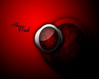 The Red Orb Wallpaper HD
