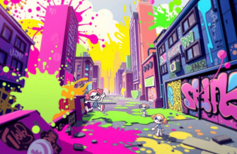 Splatoon Background