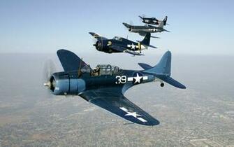 Aircraft Airplanes Us Navy World War Ii Wallpaper
