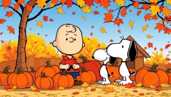 Peanuts Autumn Wallpaper