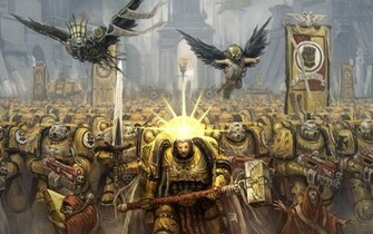 Imperial Fists Warhammer 40k Wallpaper