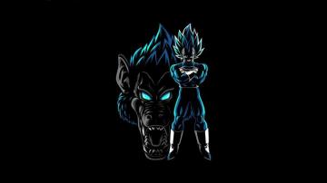 Wallpaper 4k Dragon Ball Z Ozaru Vegeta Blue