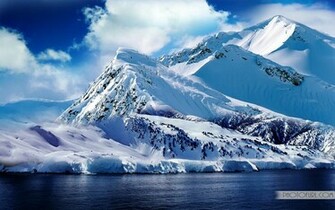 Wallpaper Feedio Net 3d Icy Mountains High Resolution