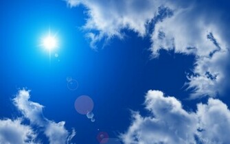 Sky Sun Wallpaper HD Background
