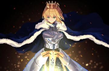 Artoria Pendragon Fate Series HD Wallpaper Background Image