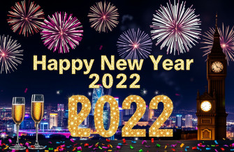 Happy New Year HD Wallpaper