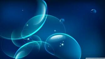 Blue Bubbles Wallpaper Wallpoper
