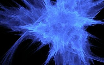 Blue Fire Wallpaper