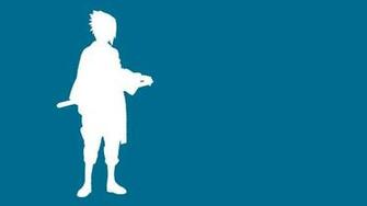 Minimalist Wallpaper Anime Sasuke By