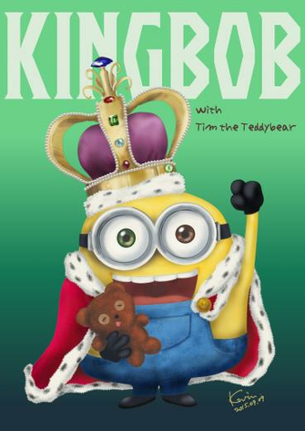 British King Bob The Minion By Diabolickevin