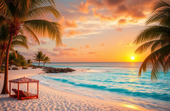 Beach Resort Wallpaper
