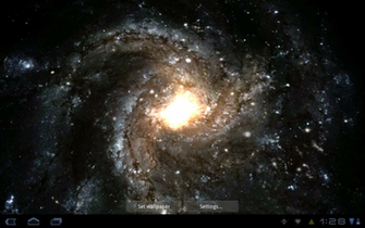 Android Wallpaper Re Galactic Core Live