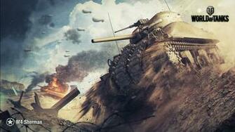 M4 Sherman World Of Tanks Wallpaper HD