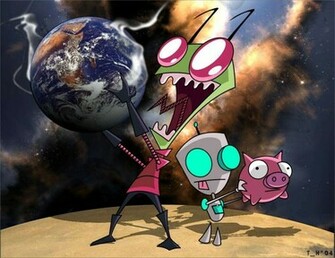 The Best Cartoon Wallpaper Invader Zim Collection
