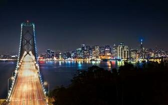 San Francisco At Night Wallpaper HD