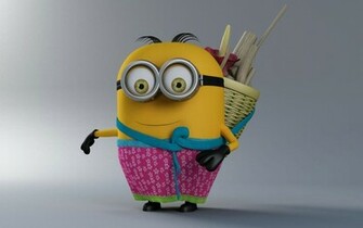 Minion Man Art Despicable Me Wallpaper Desktop Background