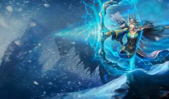Ashe League Of Legends Wallpaper Desktop