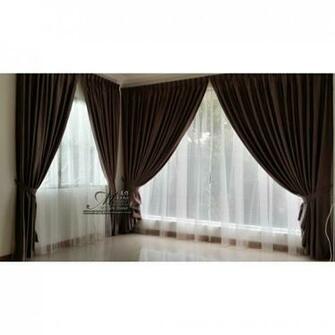 Blackout Dimmer Curtain Sheer Shopee Malaysia