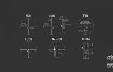 Wallpaper Zoom Weapons Acog Arma2 Day Z Dayz M203 Svd Dmr