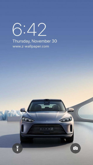 Z Wallpaper Aito M5 Car Mobile Phone In